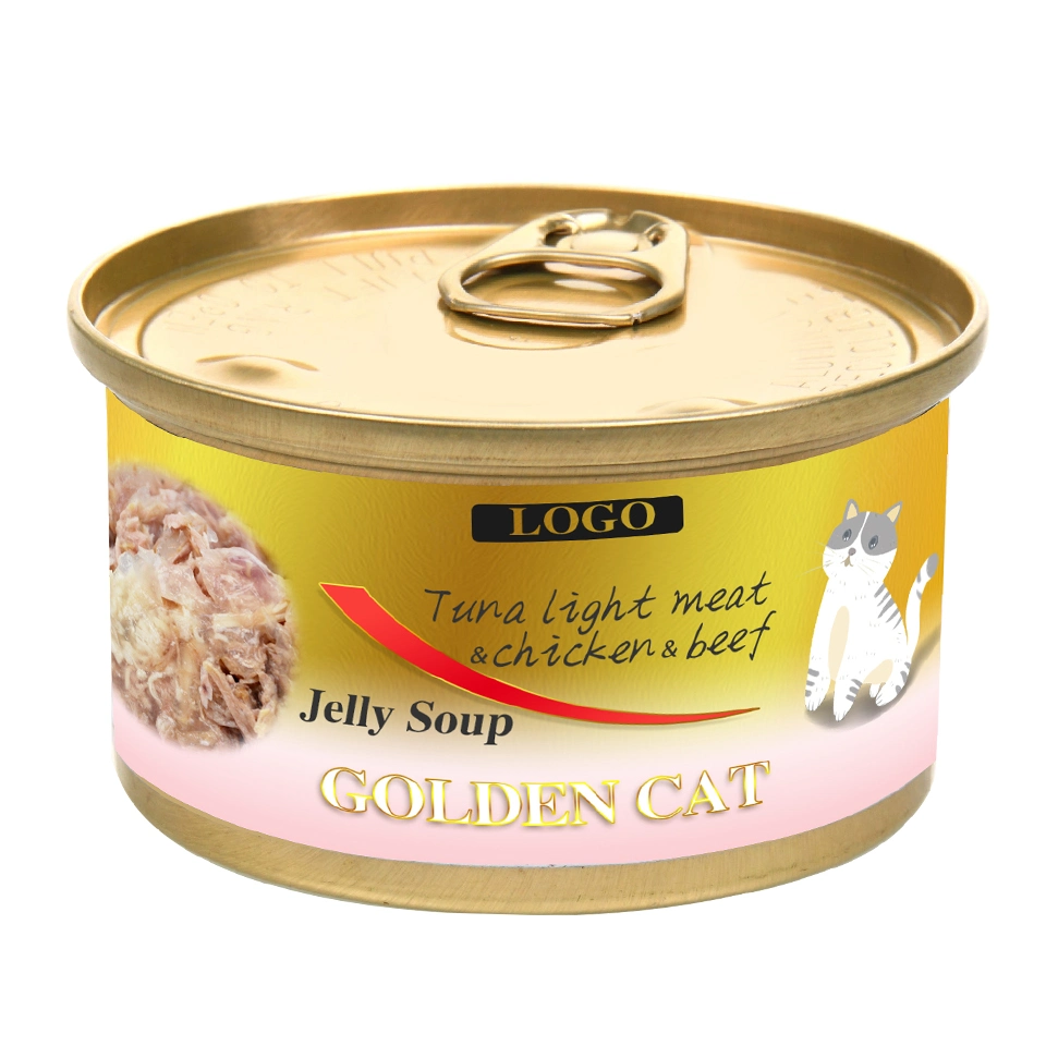 Pet Snack High Protein Energy Tuna Flavor Cat Treats Wet Cat Food