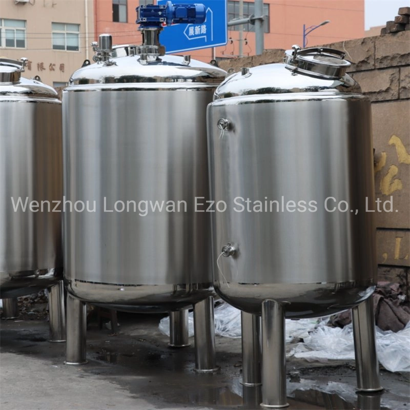 Stainless Steel Sanitary Grade Pressure Vacuum Dairy Insulation Milk Tank