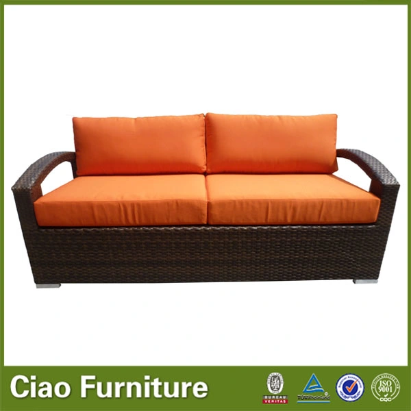 F- Living Room Furniture Wicker Garden Sofa (CF4318)