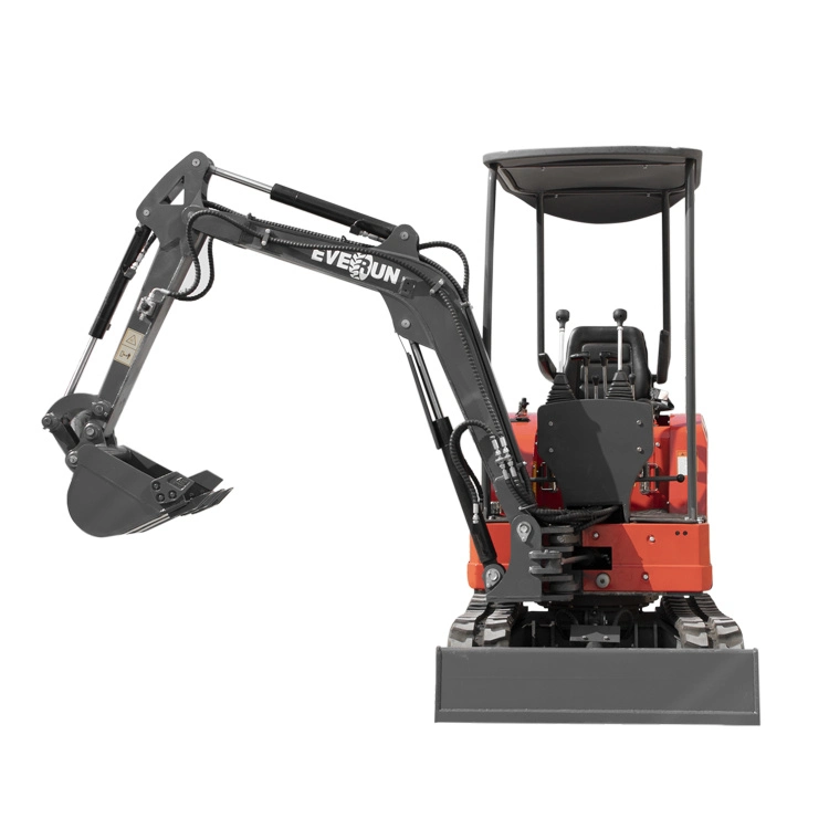 Everun Ere16 PRO 1.6t Special Marine Parts Farm Mini Crawler Construction Machinery Small Excavator with The Best Price