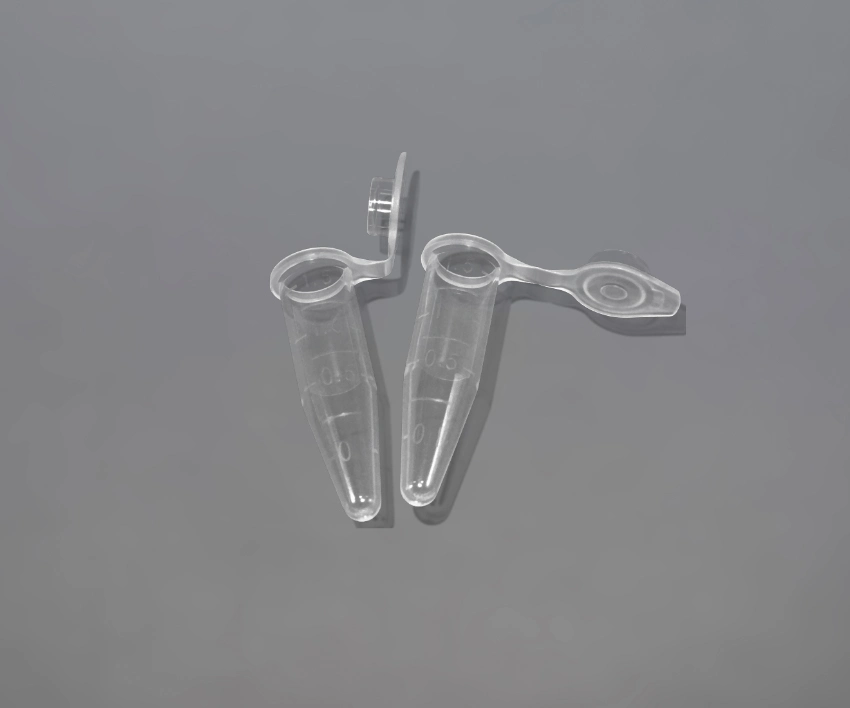 Medical Hospital Supply Test Tube Laboratory Consumables Micro Centrifuge Tube with Graduation 0.6ml 1.2ml