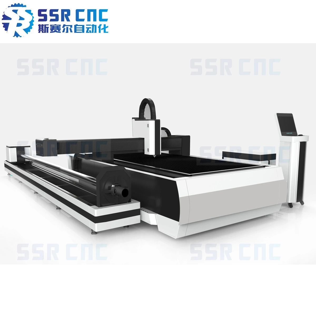 China 1000W, 2000W, 3000, 40000W CNC Metal Pipe Fiber Laser Cutting Machine