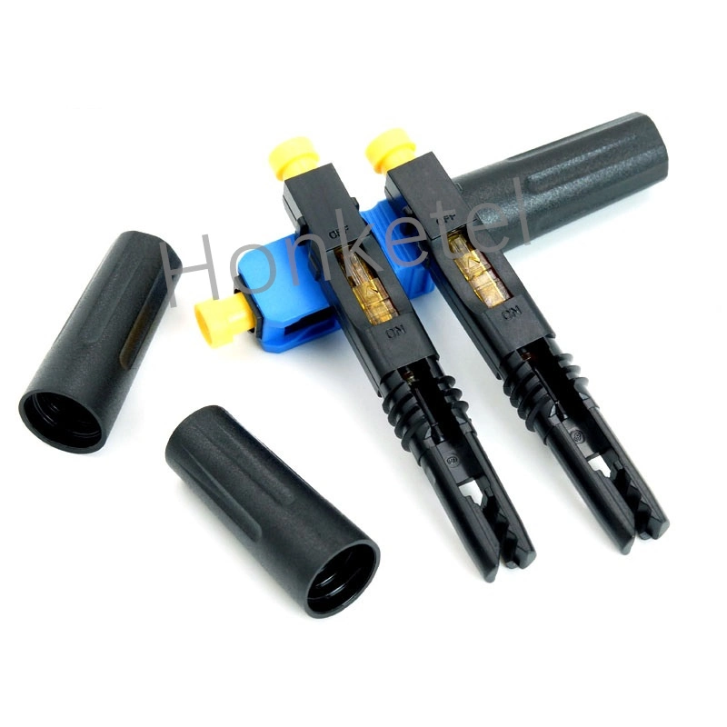 Field Assembly Electrical Cable Connectors for Communication Cables Fast Connector Sc for FTTH Solution