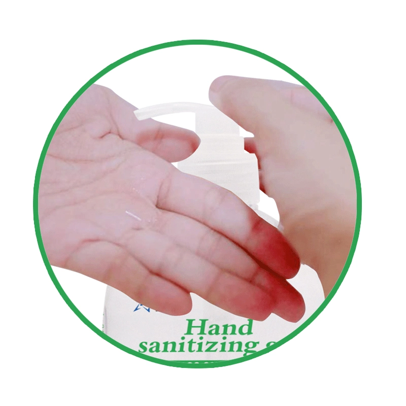 Custom Wholesale/Supplier 500ml 75% Alcohol Instant Waterless Antibacterial Hand Sanitizer Gel Manufacturers