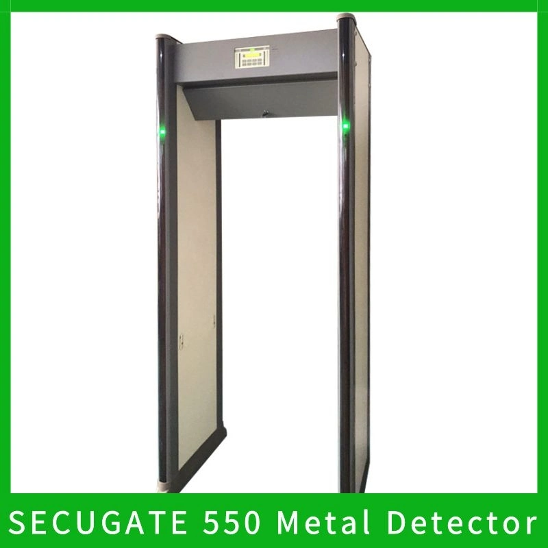 33 Zones Portable Security Gate Walkthrough Metal Detector Archway Metal Detector