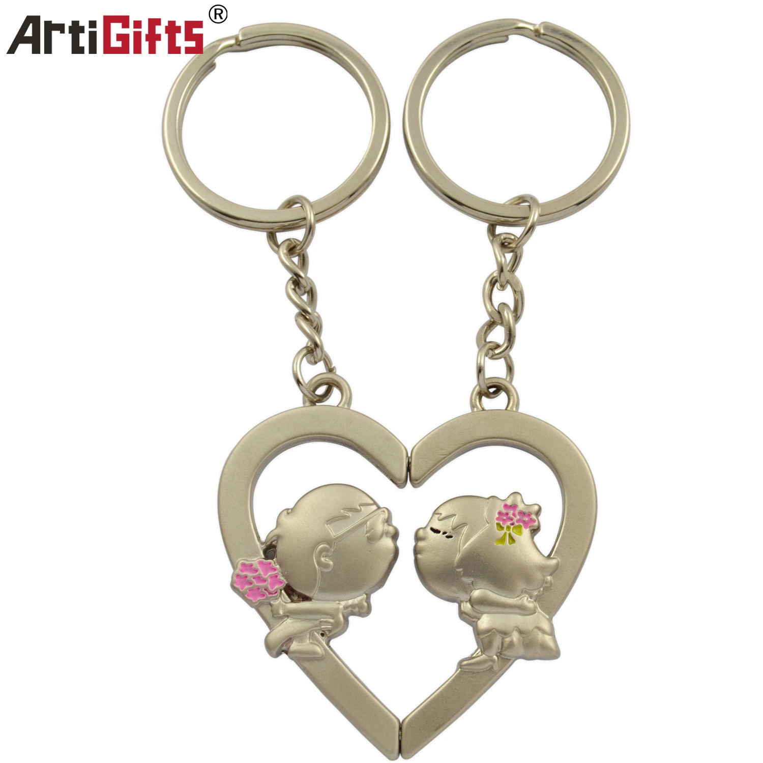 Customized Couple Organizer Key Chain New Model Brands of Key Ring