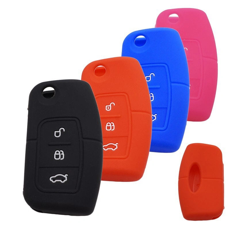 Promotional Gift Silicone Car Key Case Cover for Ford