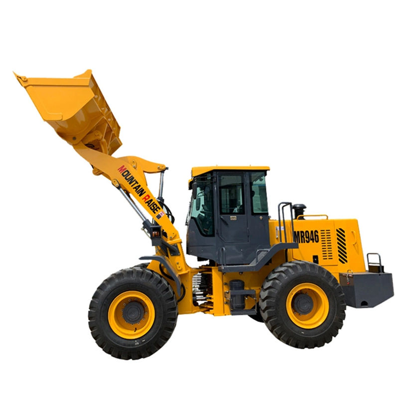 Mountain Raise Wheel Loader Mr946 Cheap Large Agricultural Loader with CE Approved