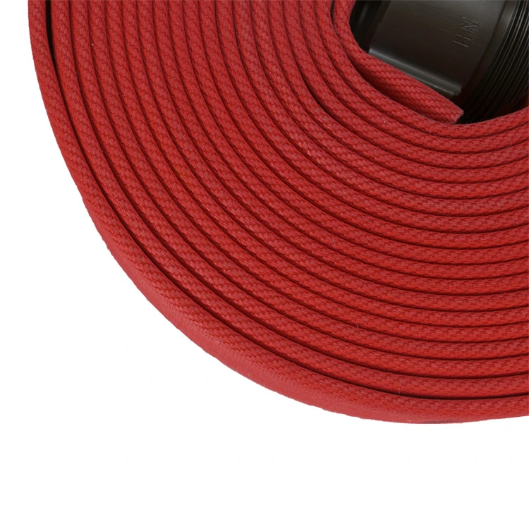 1-1/2" Red Canvas Fire Hose UL Listed Fire Fighting Equipment