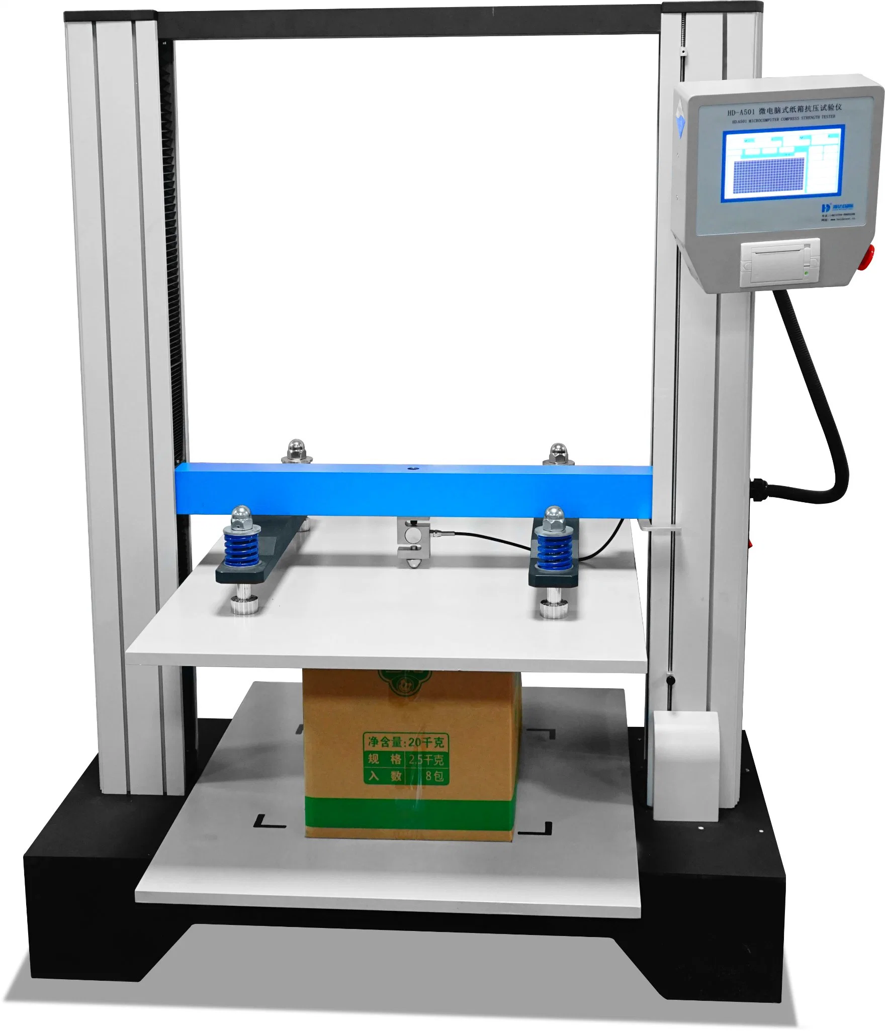 Battery-Packaged Microcomputer Carton Compression Test Equipment in Stock