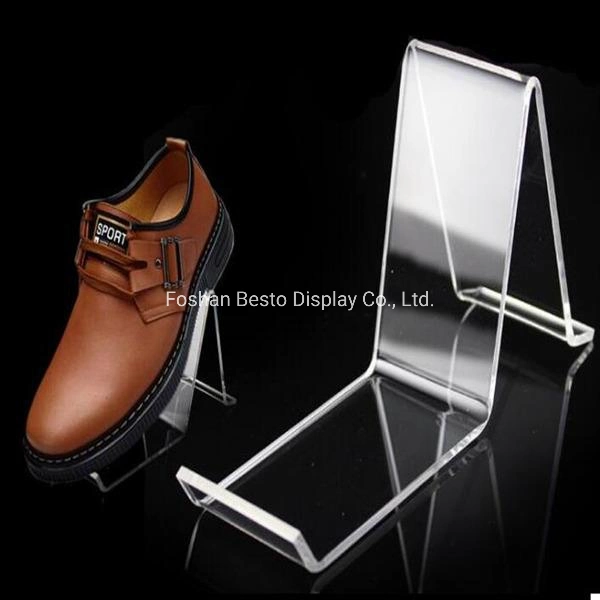 Freestanding Crylic Shoe Display Stands Rack for Various Shoes Display or Storgae