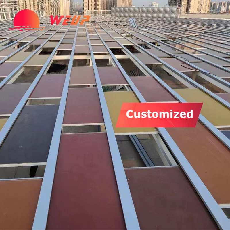 Exporting 200W 210W 220W Colored BIPV Building Intergrated PV Glass