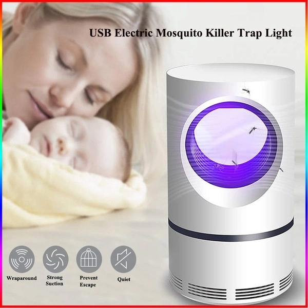 Electric USB Bug Zapper Light, LED Mosquito Killer Lamp, Mosquito Repeller, Pest Control Fit