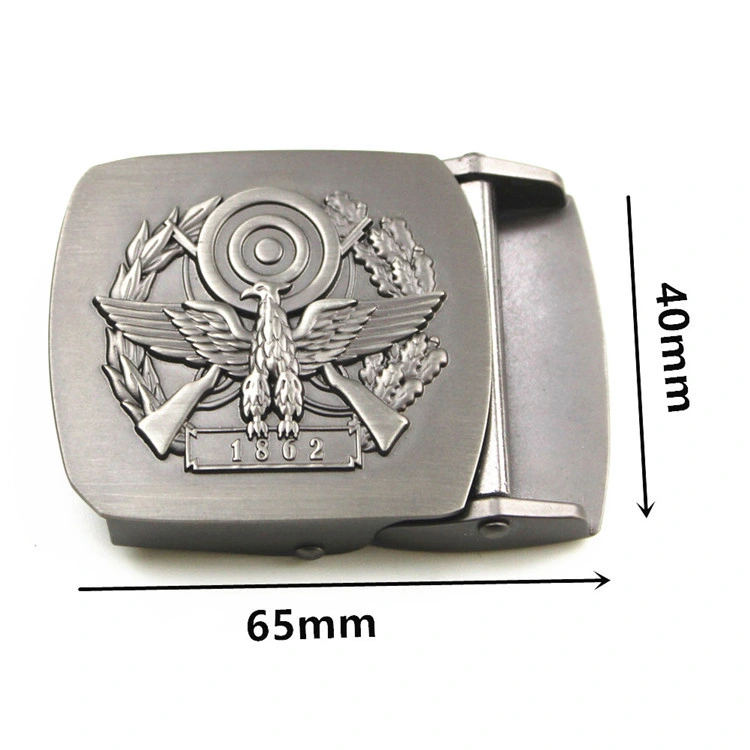 Fashion Design 40mm Metal Belt Buckle Atomatic Buckle Woven Belt Buckle