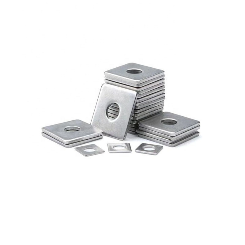 Galvanized Steel Stainless Steel Square Washer Plate for Utility Power Line Accssories