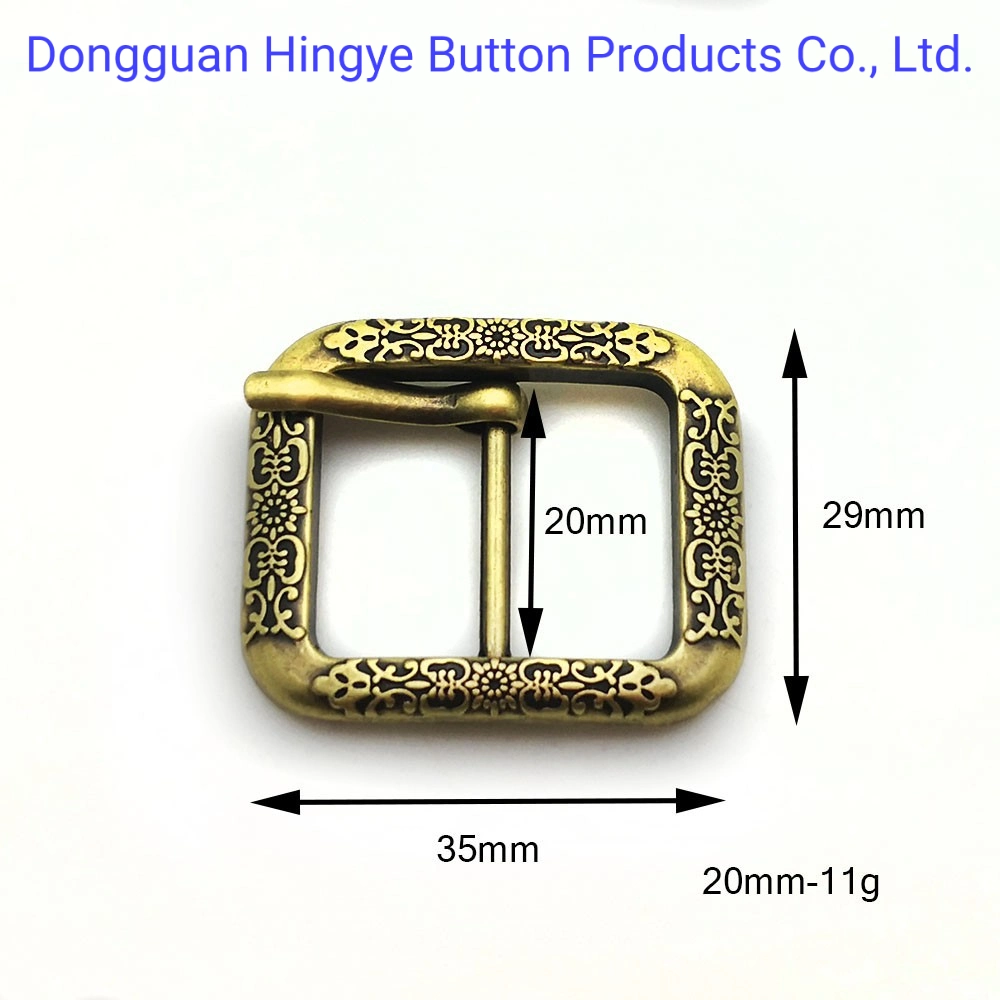 Fashion Vintage Style Pin Belt Buckle Alloy Metal Adjustable Bag Luggage Belt Buckle