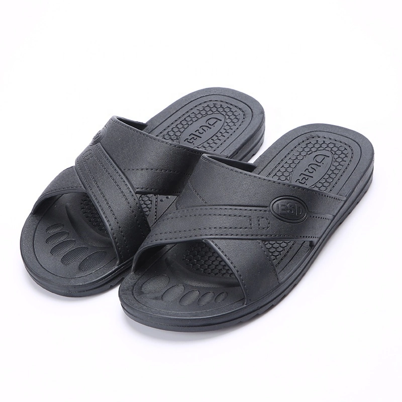 ESD PU PVC Summer Slippers for Cleanroom