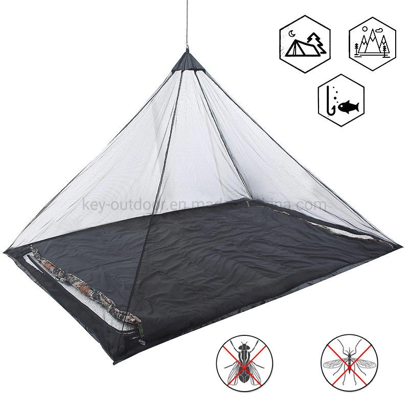 Outdoor Indoor Single Anti Insects Protecting Camping Mosquito Net Tents Canopy Net Tent