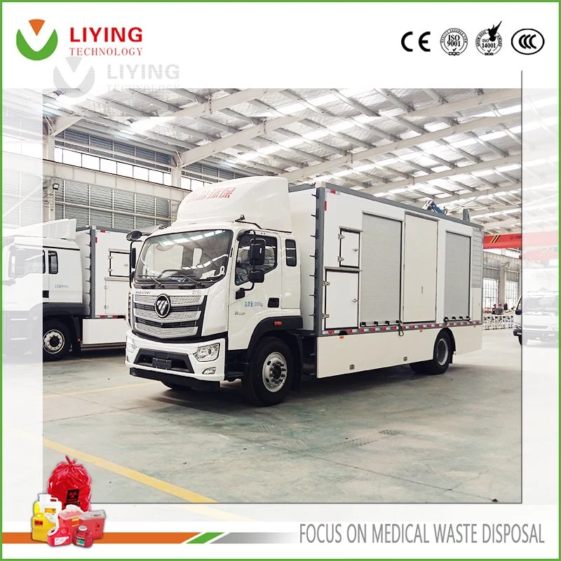 No-Polution Electrical Automatic Microwave Shredding Hospital Medical Waste Disinfection Disposal Equipment