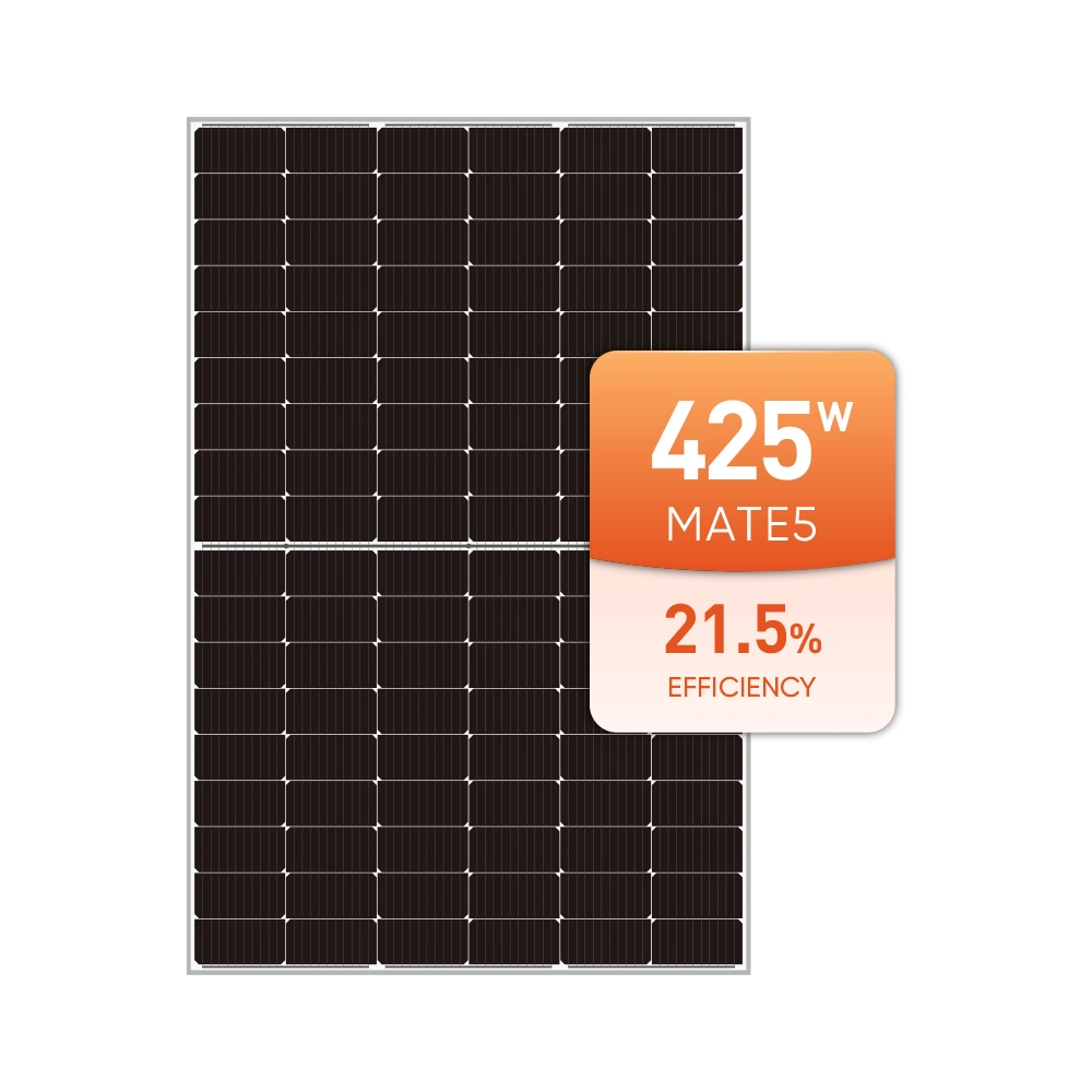 A Grade Mate Black Frame Classic Monocrystalline Silicon Solar Panel 400W 410W 425W PV Module