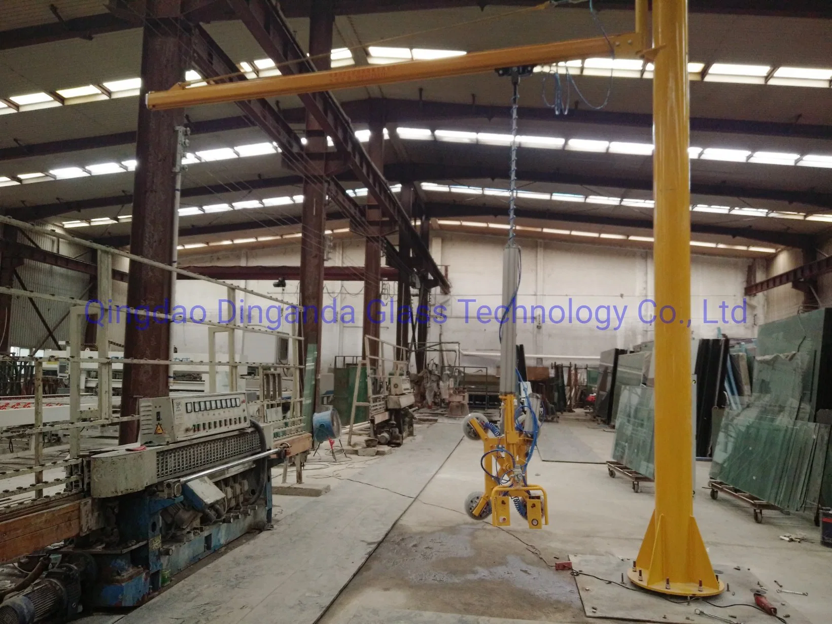 Widely Used for Glass Production Line Jib Crane Vacuum Lifter Glass Lifting Equipment 450kg