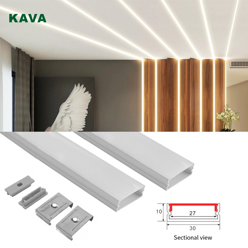 Aufputz Aluminium Schlafzimmer Frei Schneidende Größe Deckenleuchte Display Schrank Moderne LED-Linear-Licht