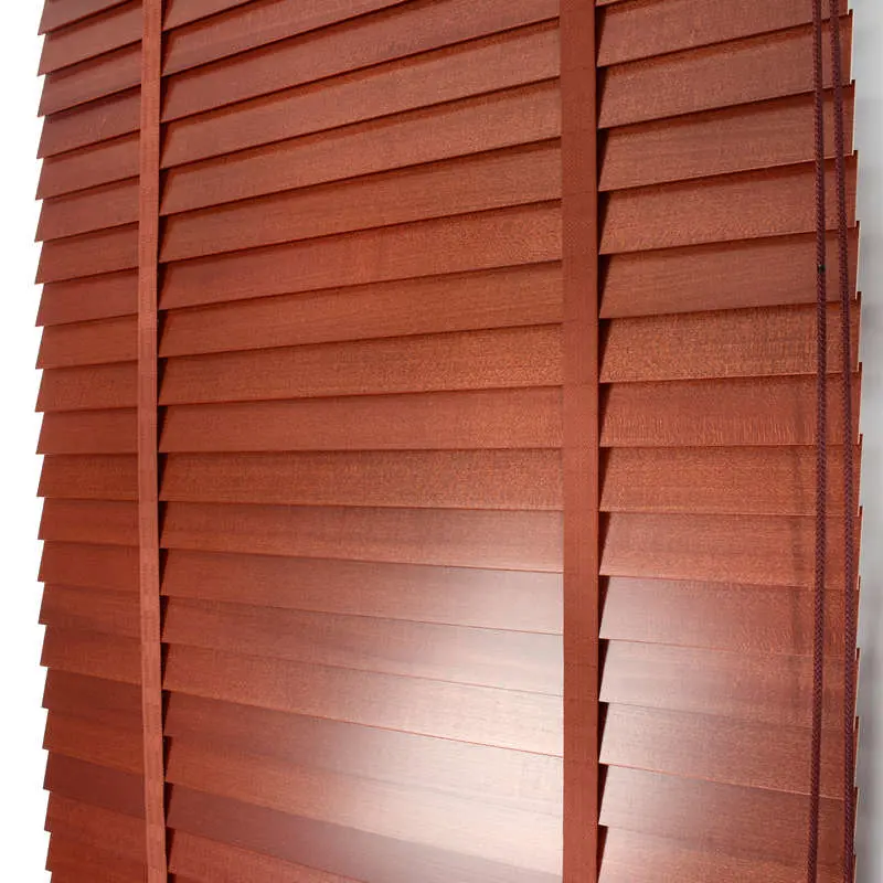 Paulownia Wood Louvers Wooden Venetain Blinds Window Shutters