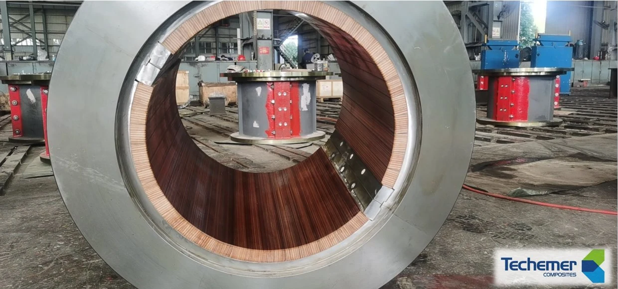 Fabrico de rolamentos de veios de madeira auto-lubrificantes industriais