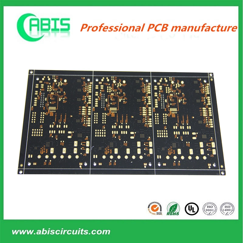 Placa de circuito de PCB ni/Au Gold de una capa cerámica en alimentación Electrónico