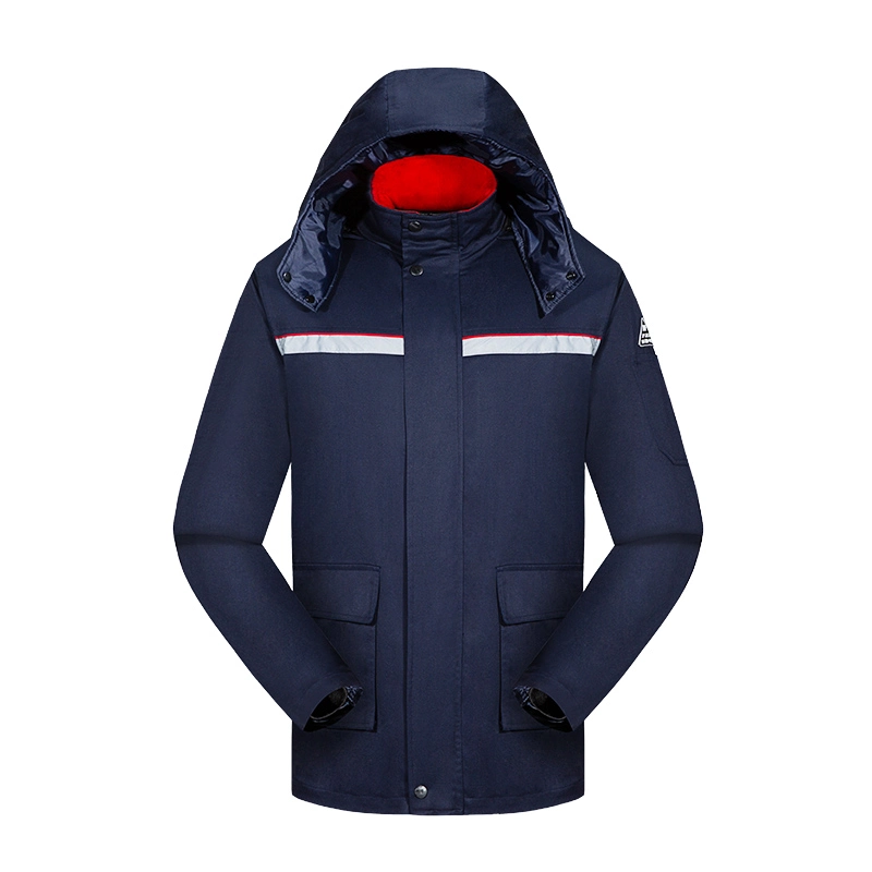 Polyester Safety Reflective Working Winter Jackets for Men