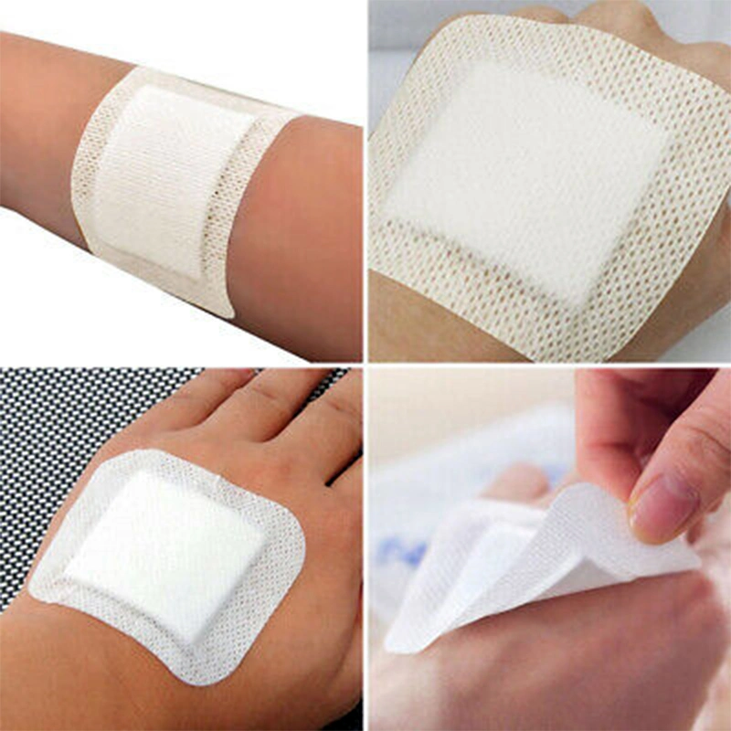 Adhesivo herida Apósitos Pasta transpirable no tejido Band Aid médico y. Productos para el cuidado de la salud almohadilla para heridas Apósitos quirúrgicos