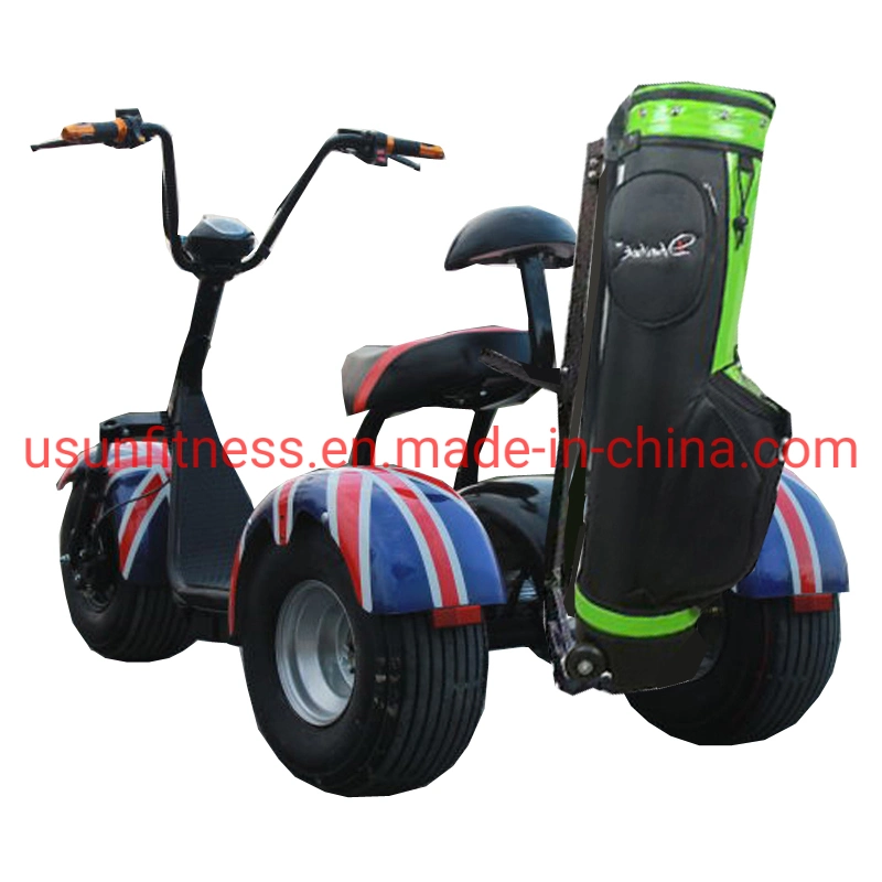 La promoción de lujo en venta caliente eléctrica de 2 plazas Club alquiler de carros de golf scooter moto motos para jugar al Golf Club Golf Trolley con CE