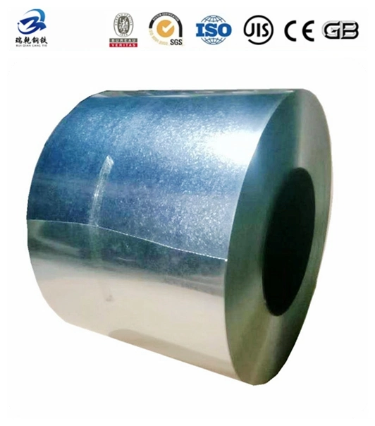 Zinc Coated Steel SGCC SPCC Dx51d CRC Dx51d 0.25mm 0.35mm Thick Galvanized Galvanised Steel Coil 40 60GSM for PPGI /Construction /Roof Sheet