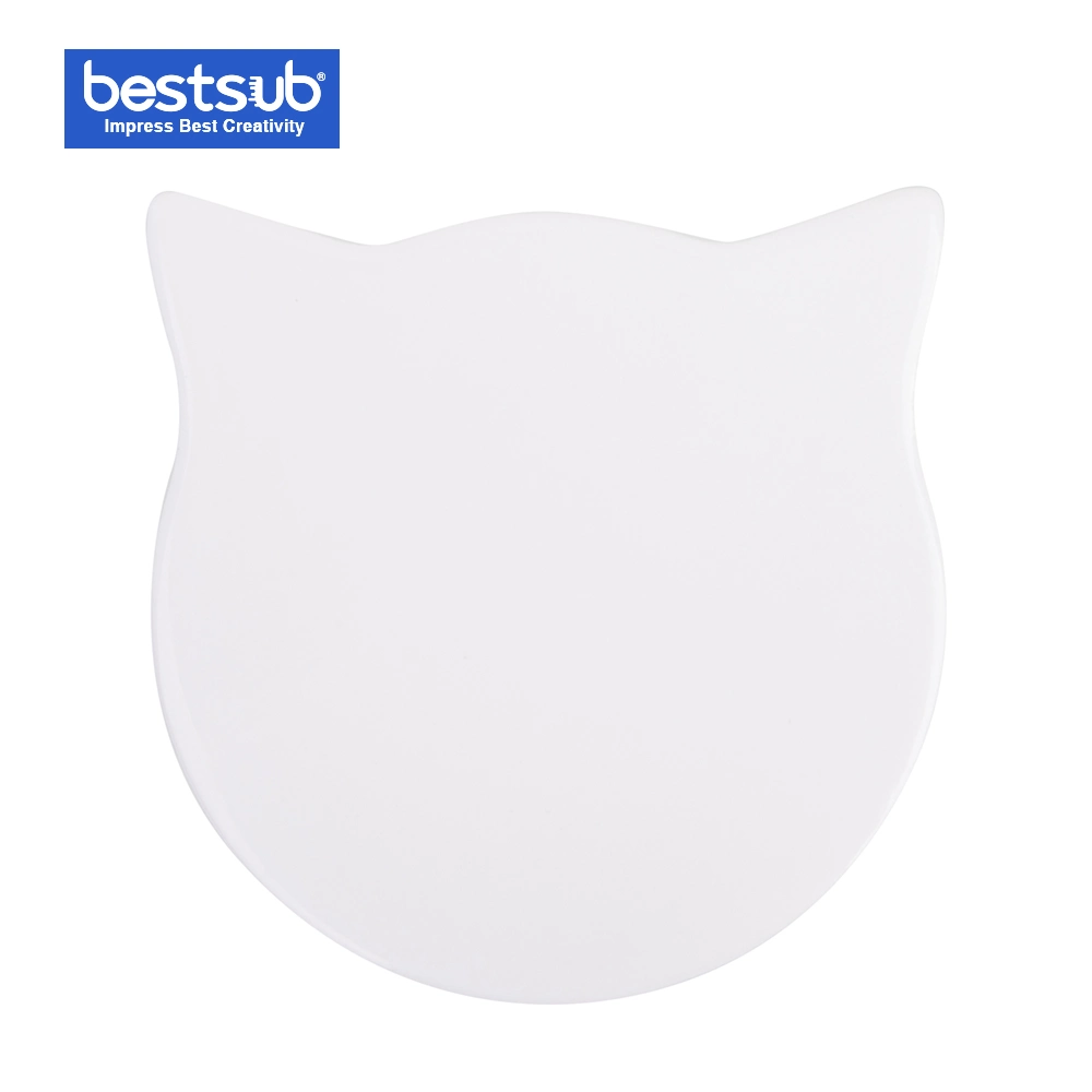 Bestsub Sublimation Cat Coaster W/ Cork (CBZ21)