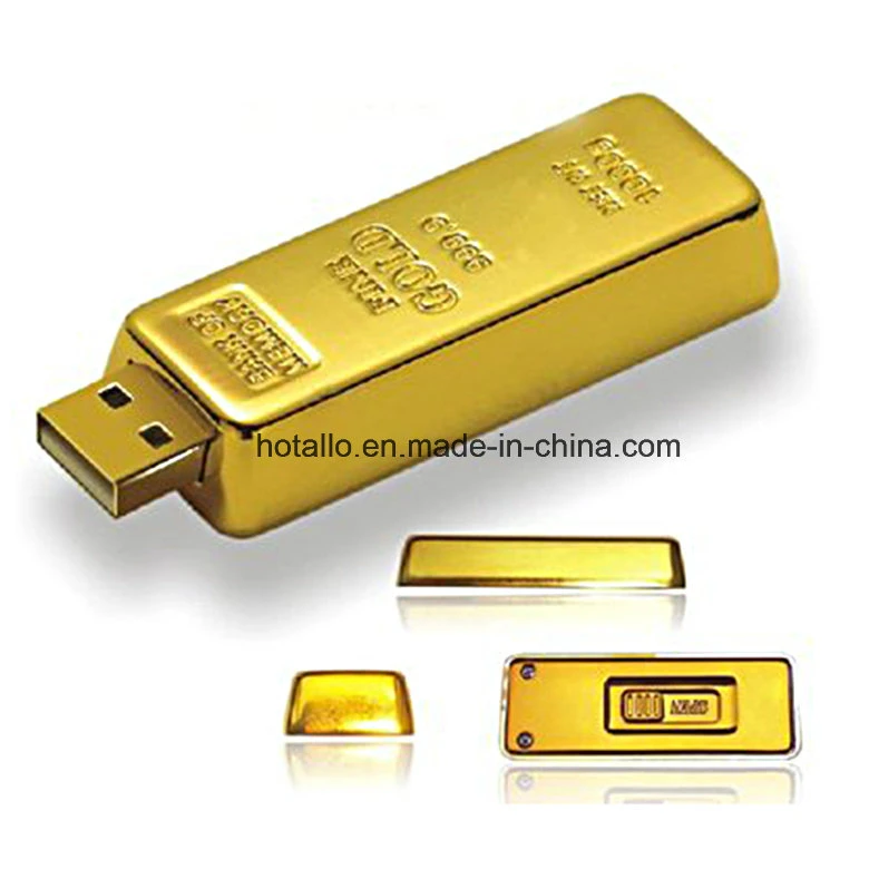 Special Shape Gold Bar USB Flash Memory