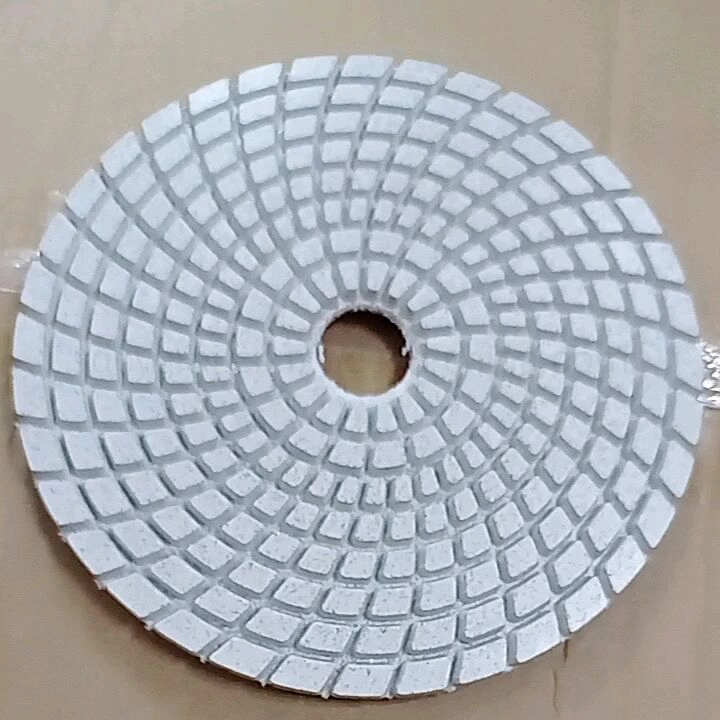 4 Inch 100 mm Grinding Wheel Diamond Flexible Wet Polishing Pad for Granite Marble Surface Polishing