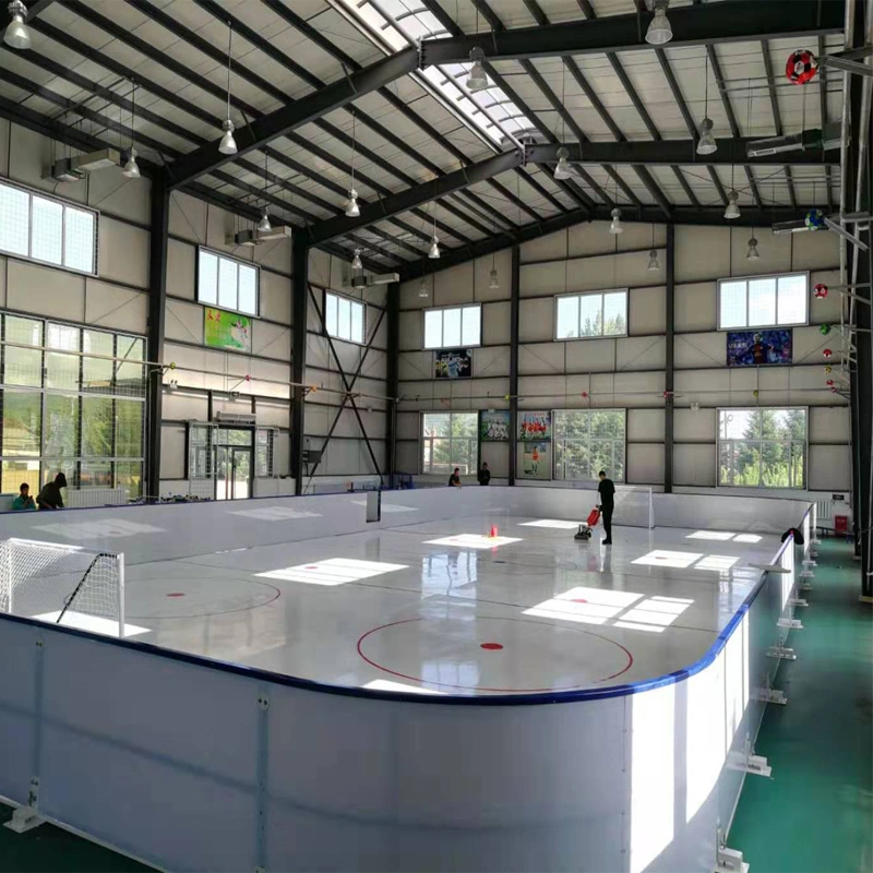 Lámina sintética de pista portátil UHMWPE artificial Synthetic Ice Rink / Tabla de patinaje sobre hielo hojas de plástico