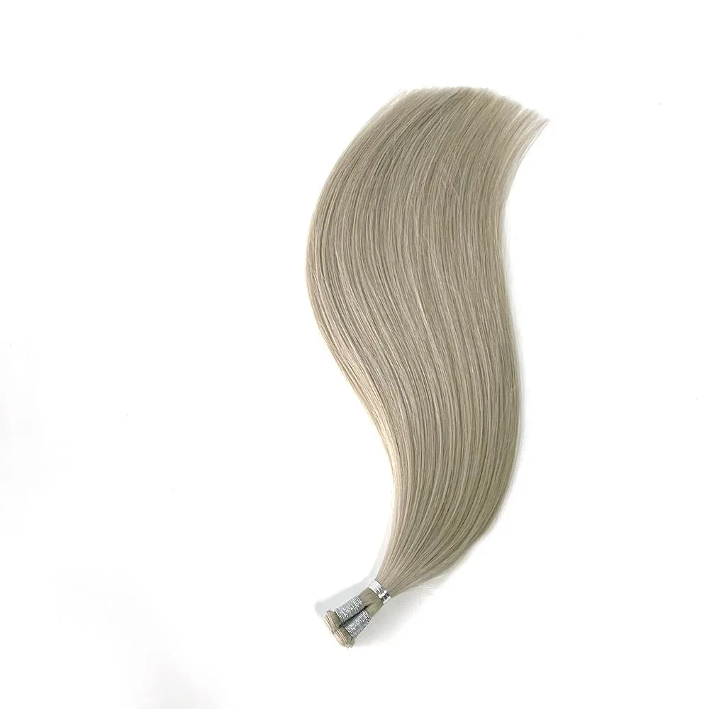 Newest Remy Human European Genius Weft Hair Extensions 13A Double Drawn Russian Hair Genius Weft