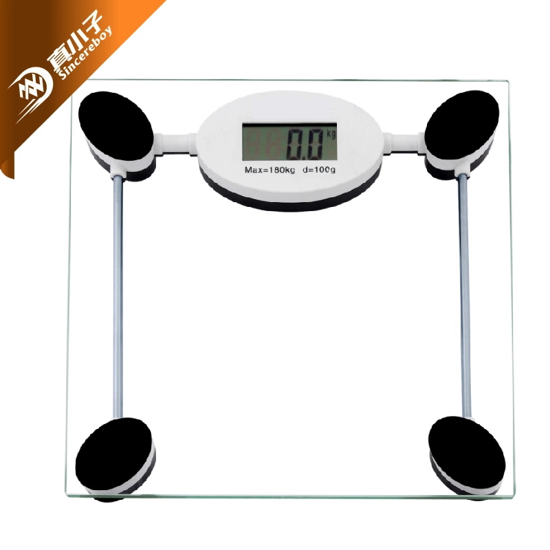 Digital Bluetooth Bathroom Body Scale for Weighing with LED Display