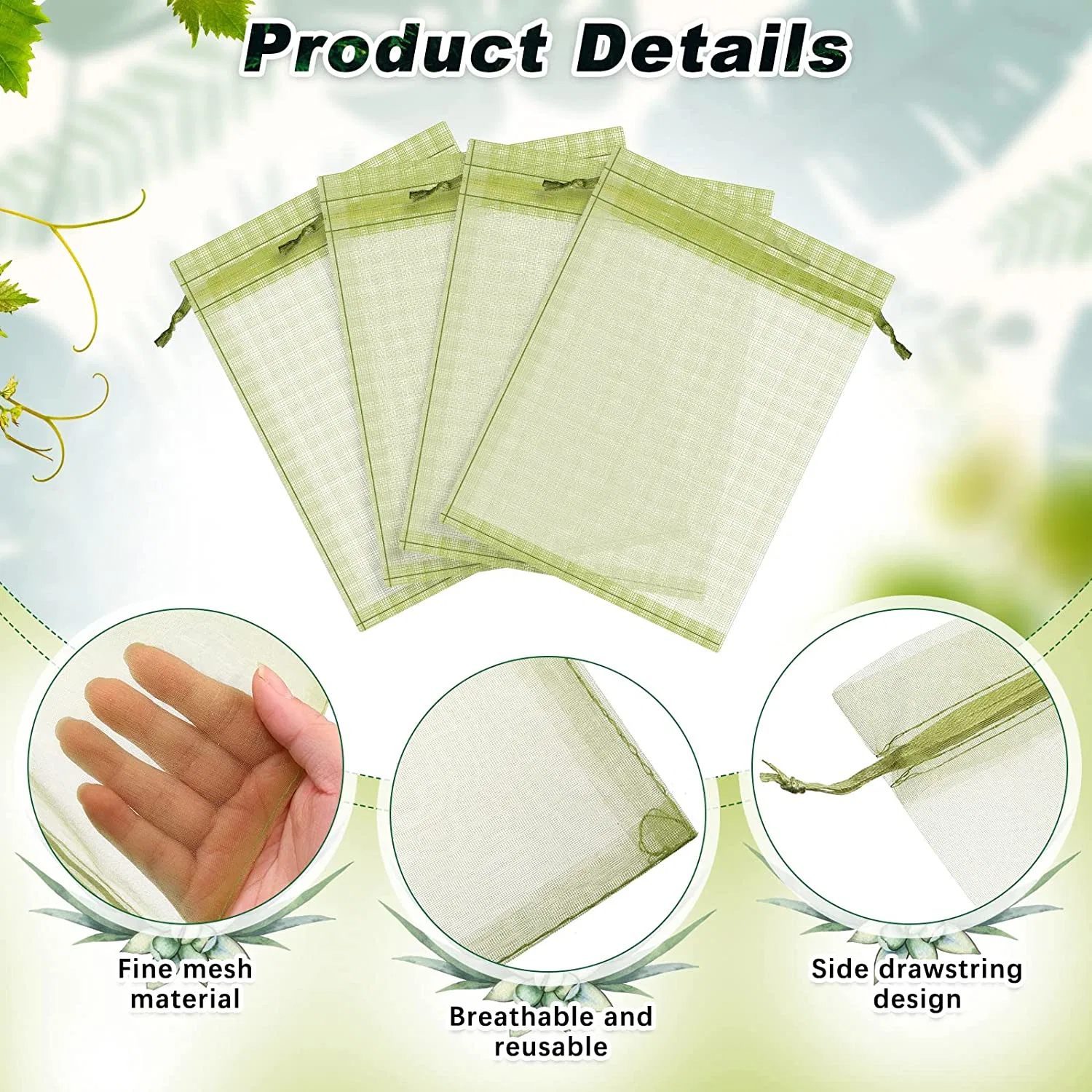 Plastic Anti Crow Net Plant Protection Agricultural Garden Insect Net Garden Mosquito Netting: Large Size: 2.5&times; 10m, Ultra Fine Mesh Size 0.03*0.04 Inches