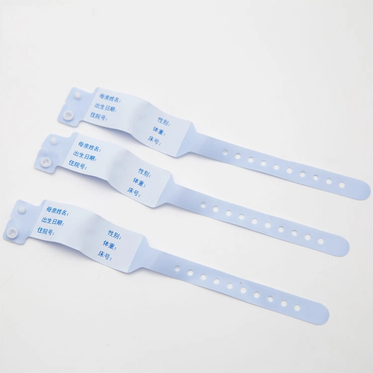 Krankenhaus Einweg Wasserdicht PVC Soft ID ID ID-Bänder