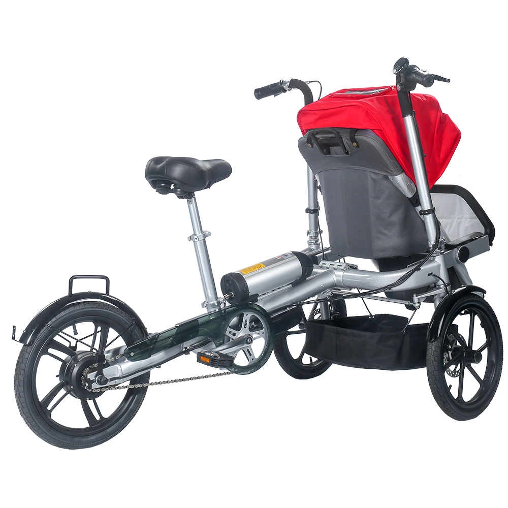 48V 10ah Li-ion Battery 16*1.5 Electric Baby Stroller