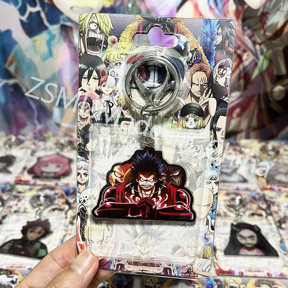 Wholesale/Supplier 3D Anime Keychains Luffy Gear 5 One Piece Decoration Pendants (Pls Contact us for Full Catalogs)