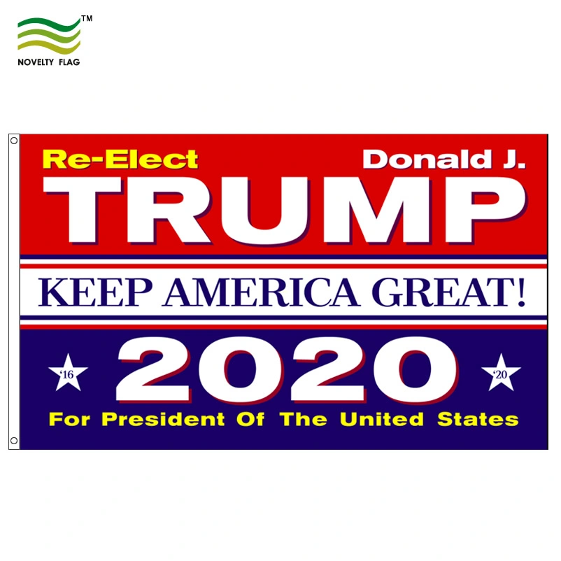 Donald Trump for President 2020 Keep America Great Flag 3X5 Feet with Grommets