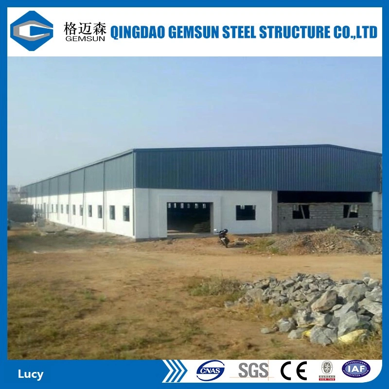 Pefabricated Construction Materials Building Steel Structural for Factory Warehouse