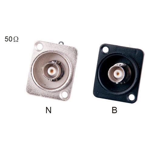 D Type BNC Socket Female to Welding Panel Q9 Mounting Connector (D9.3076S)