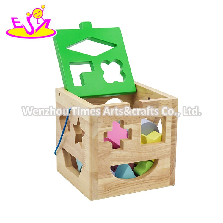 Wholesale/Supplier Preschool Baby Shape Sorter Wooden Toys Kids Educational Toy W12D237