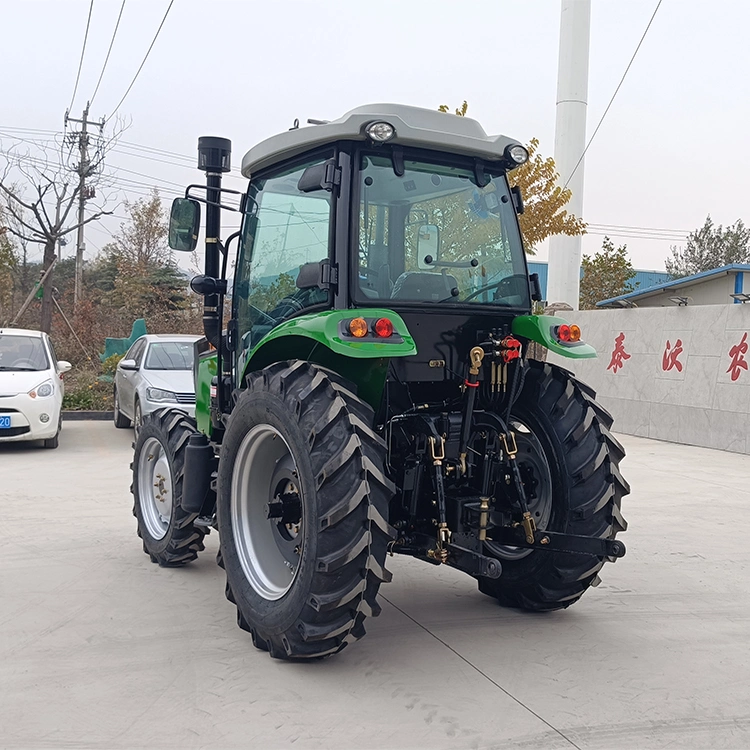 2023 4 Cylinder Engine Agricultural Machinery 90HP Farm Tractor for Farming