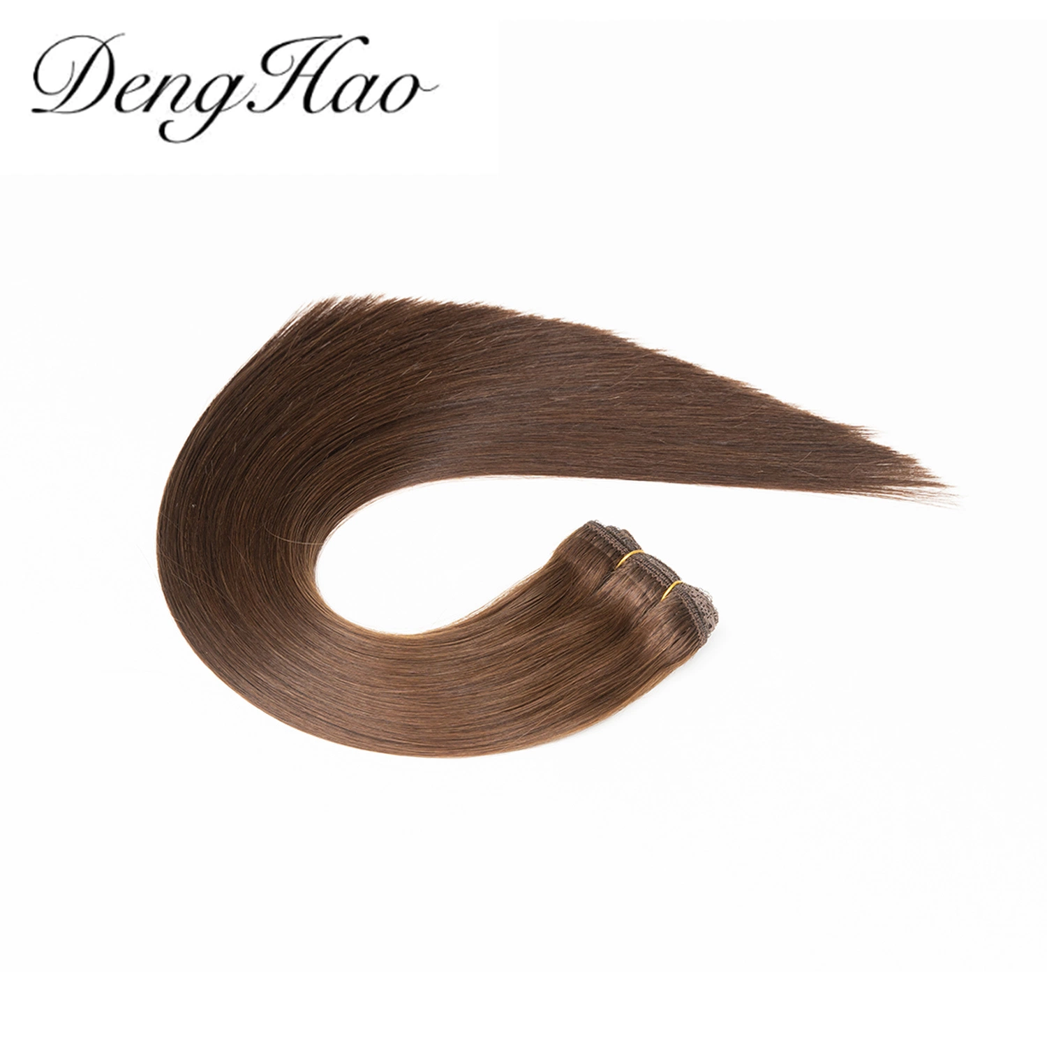 Denghao 100% Cheveux Humains Vierges Extensions de Cheveux en Bande