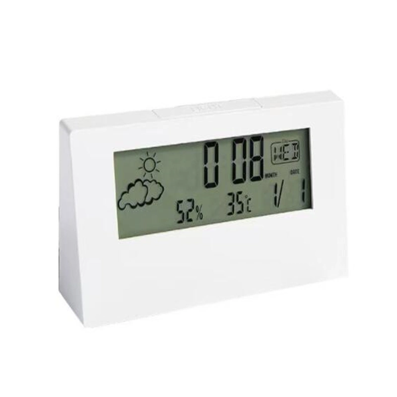 LCD Digital Humidity Multifunctional Alarm Clock Calendar Clock